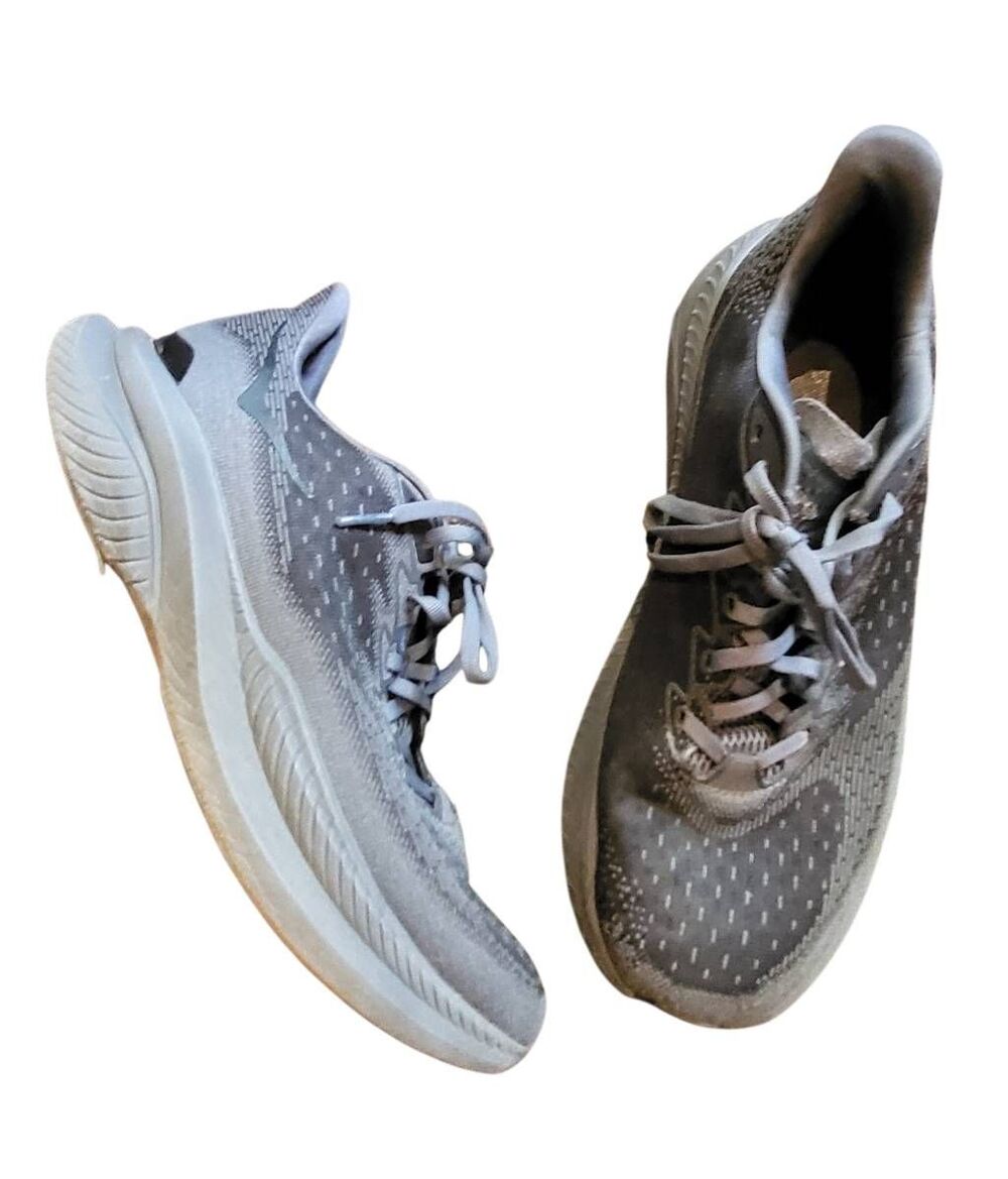 Hoka One Sneakers Men's 11 Black Mach 6 Running Neutral Lightweight